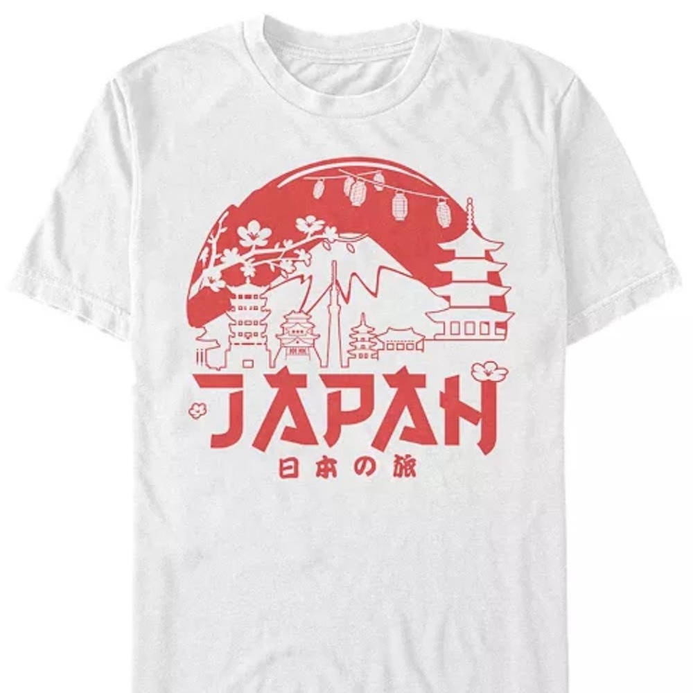 Fifth Sun Men's Japan Horizon Short Sleeve Crew T-shirt 2XL New